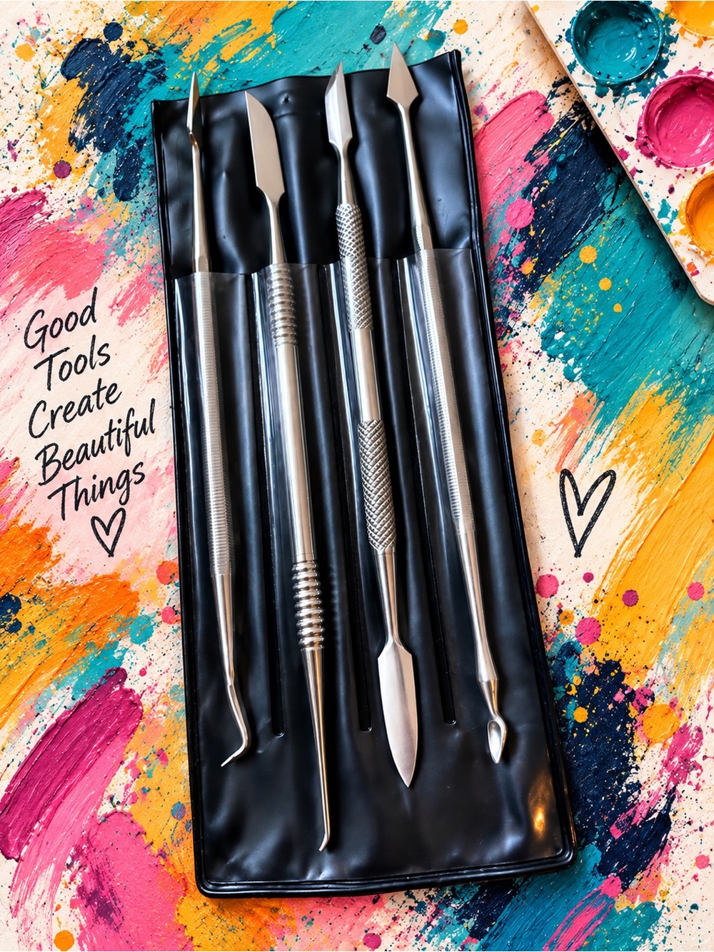 Stainless Steel Double-Ended Sculpting Tool Set - Home Accents